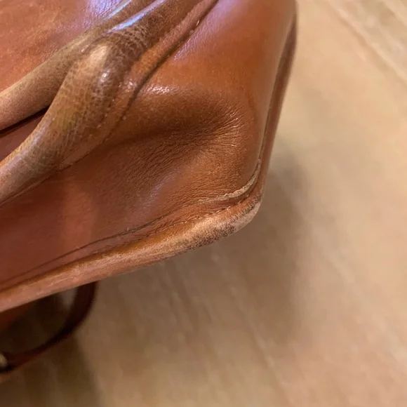 Vintage Coach Station Bag In British Tan - Picture 7 of 16